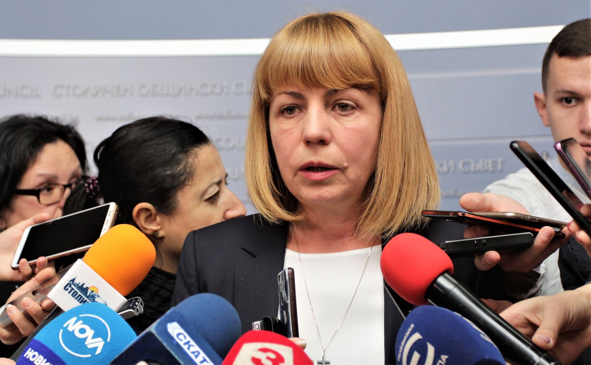 кметът Йорданка Фандъкова