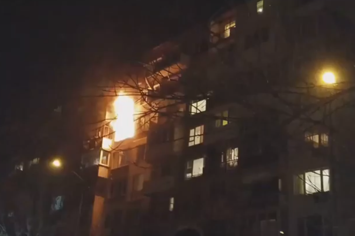 Пожар в апартамент
