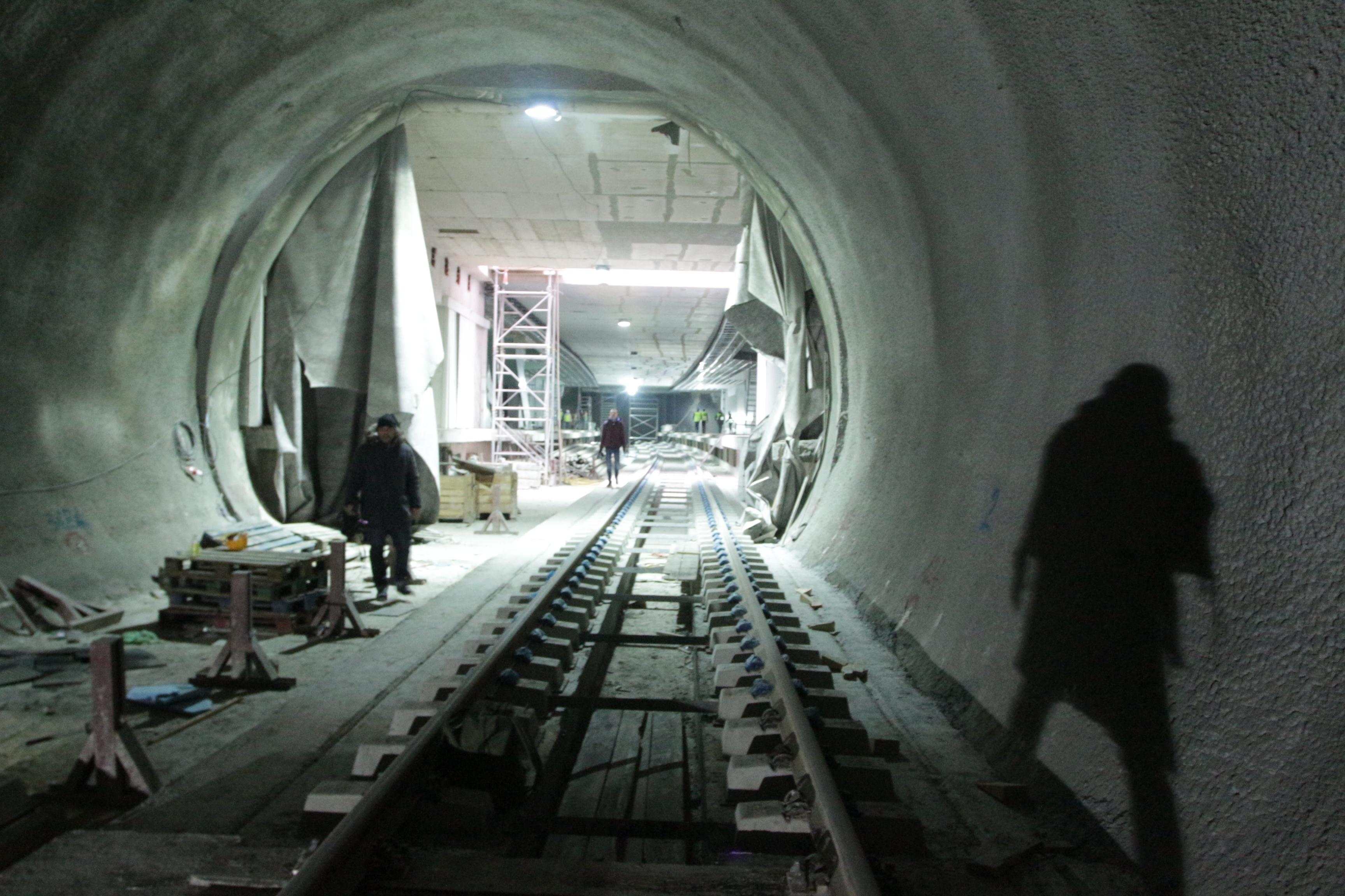 Тунелопробивната машина на метрото