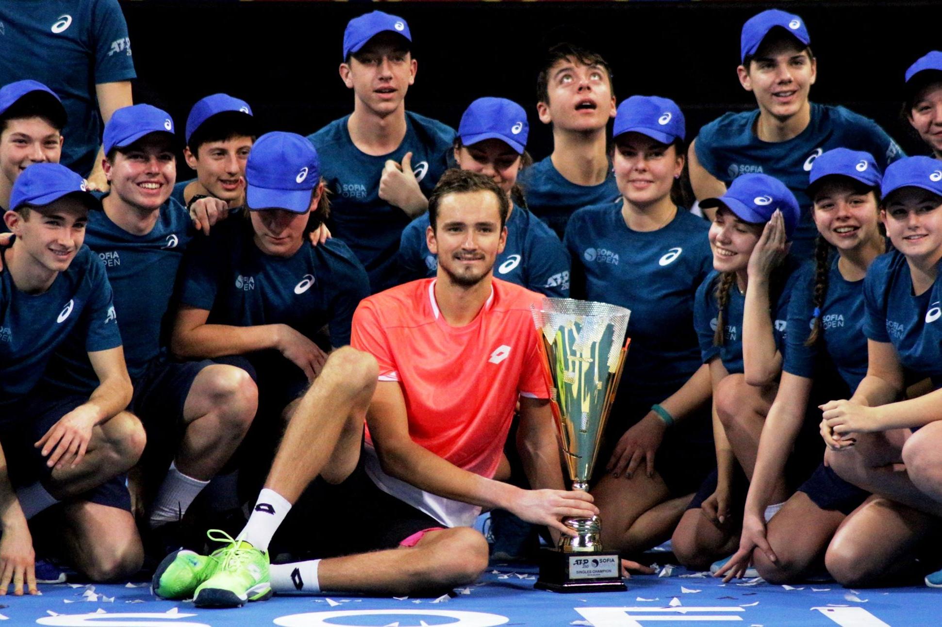 Шампионът на Sofia Open 2019 Даниил Медведев
