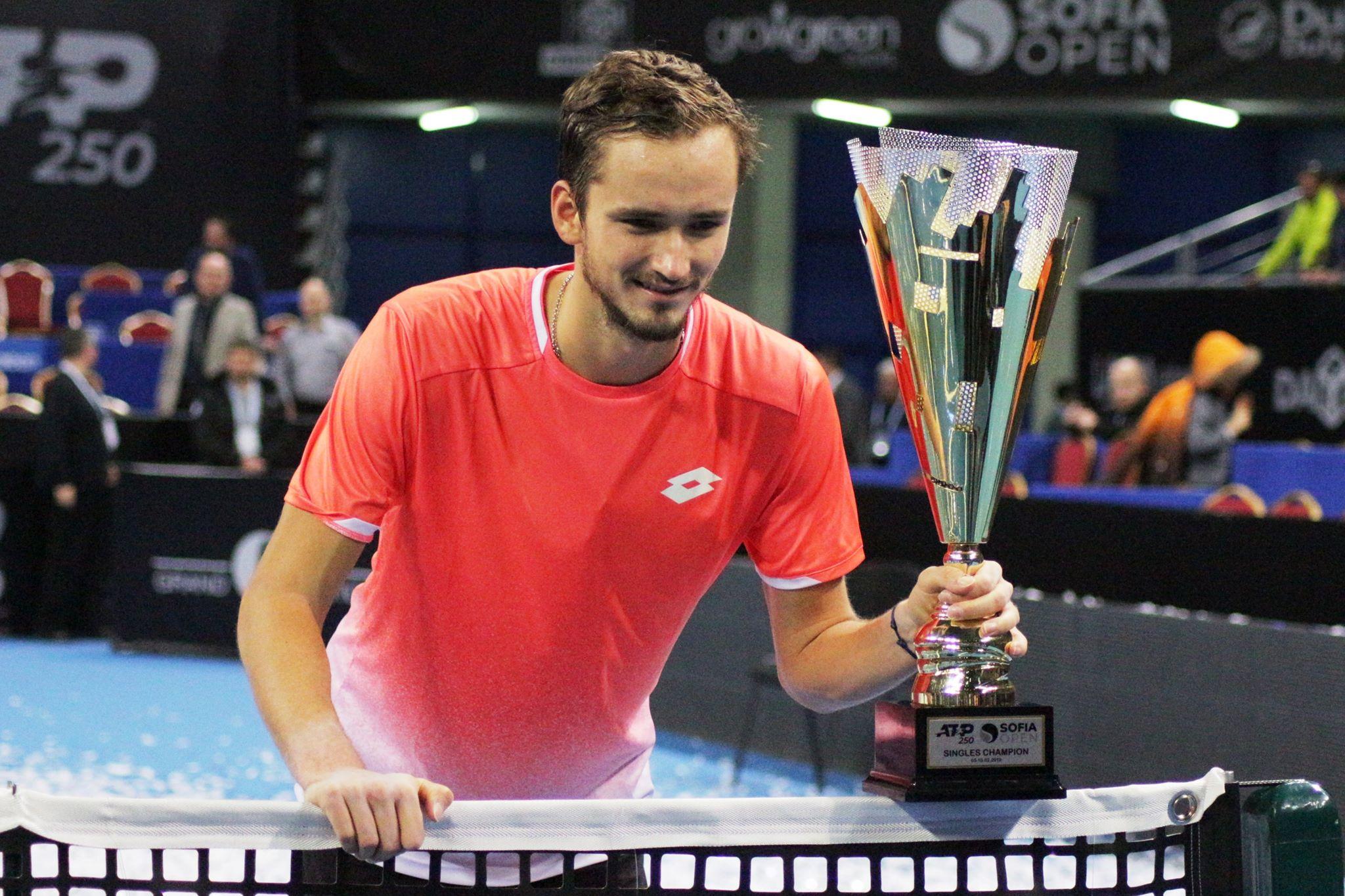 Шампионът на Sofia Open 2019 Даниил Медведев