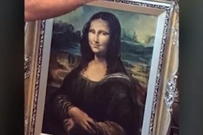 Открадната картина на Мона Лиза от читалище "Веда"