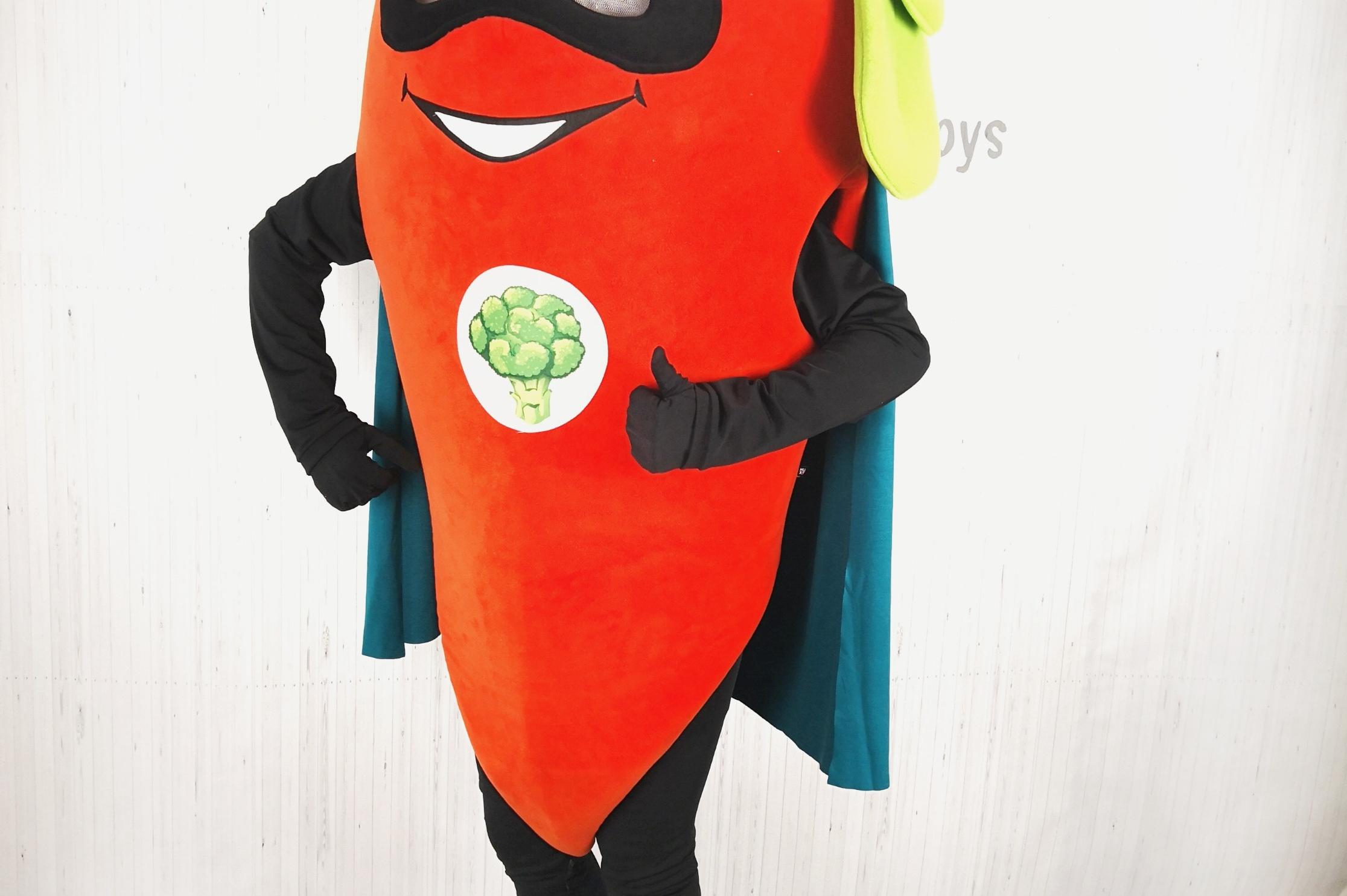 Морковът Мори, лице на кампанията за намаляване на хранителните отпадъци