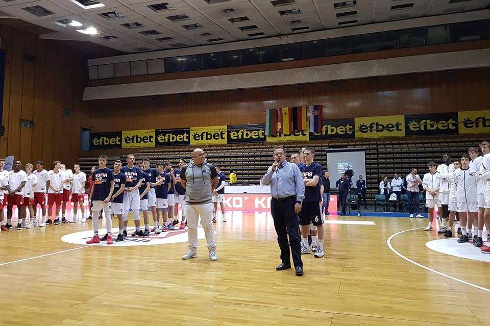 Дончо Барбалов открива Международния баскетболен турнир за юноши до 16 г.