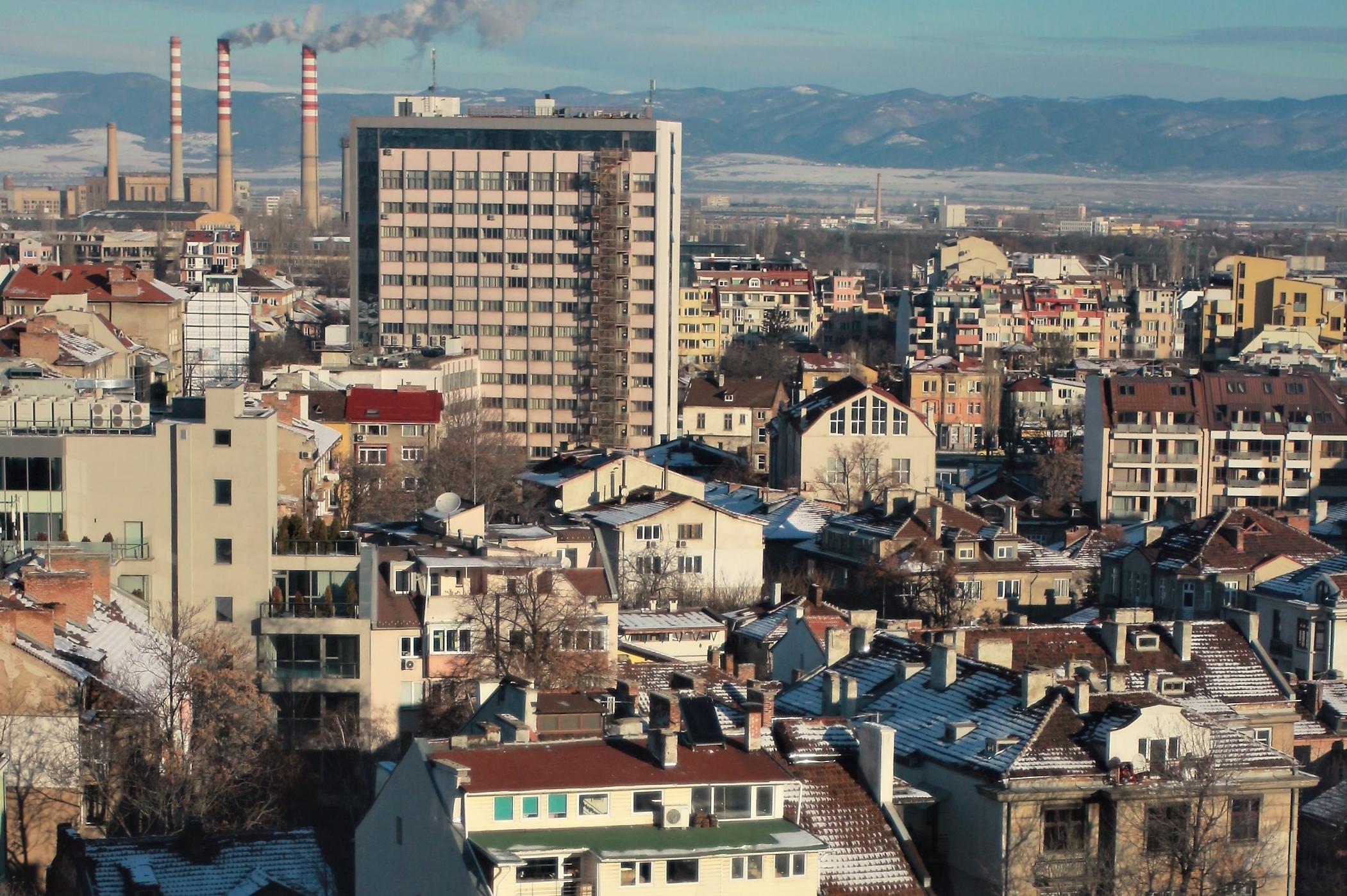 София - изглед от ул. Раковски към Централна гара