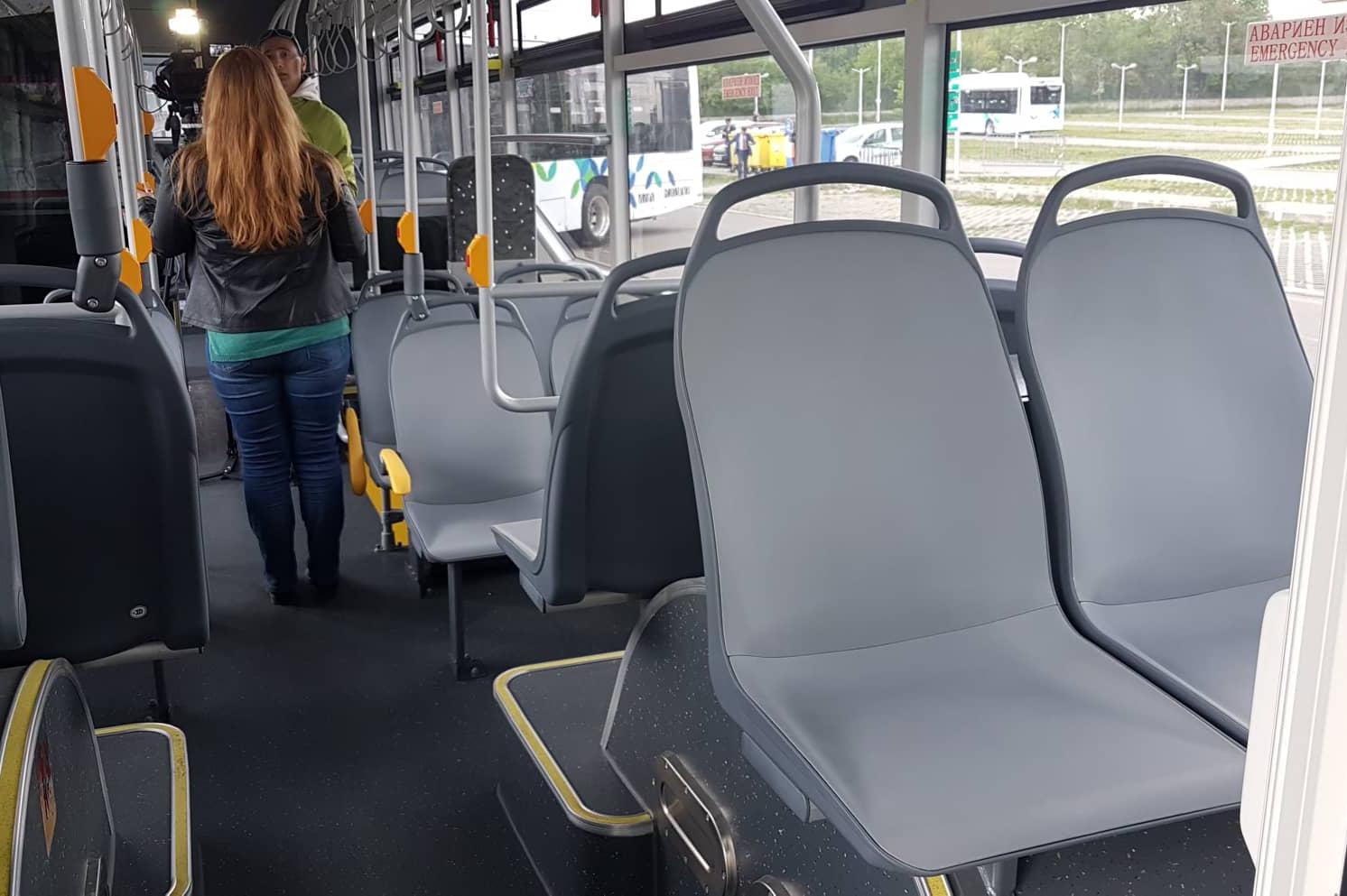 Нови 22 автобуса на газ тръгват по 4 линии на градския транспорт