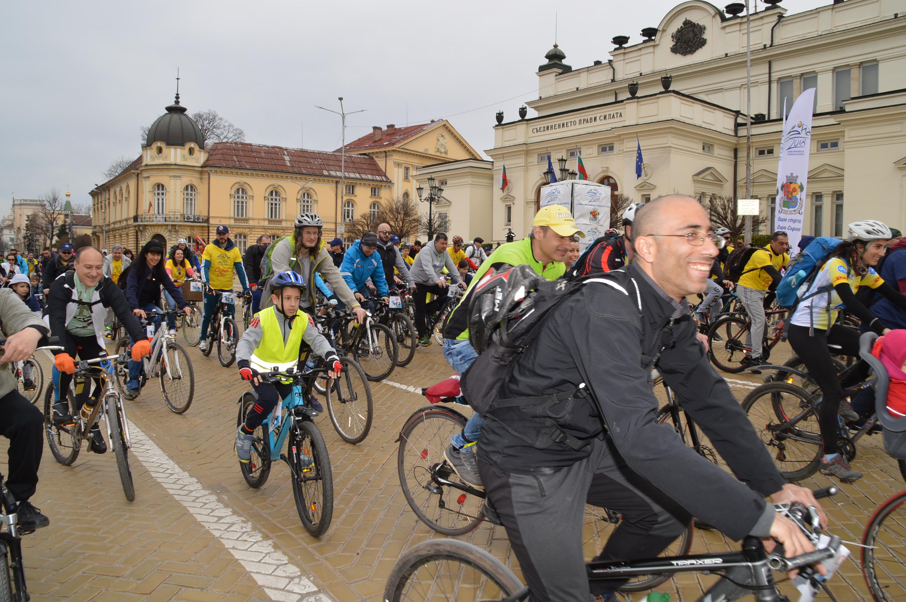 Велошествие за по-чист въздух в София