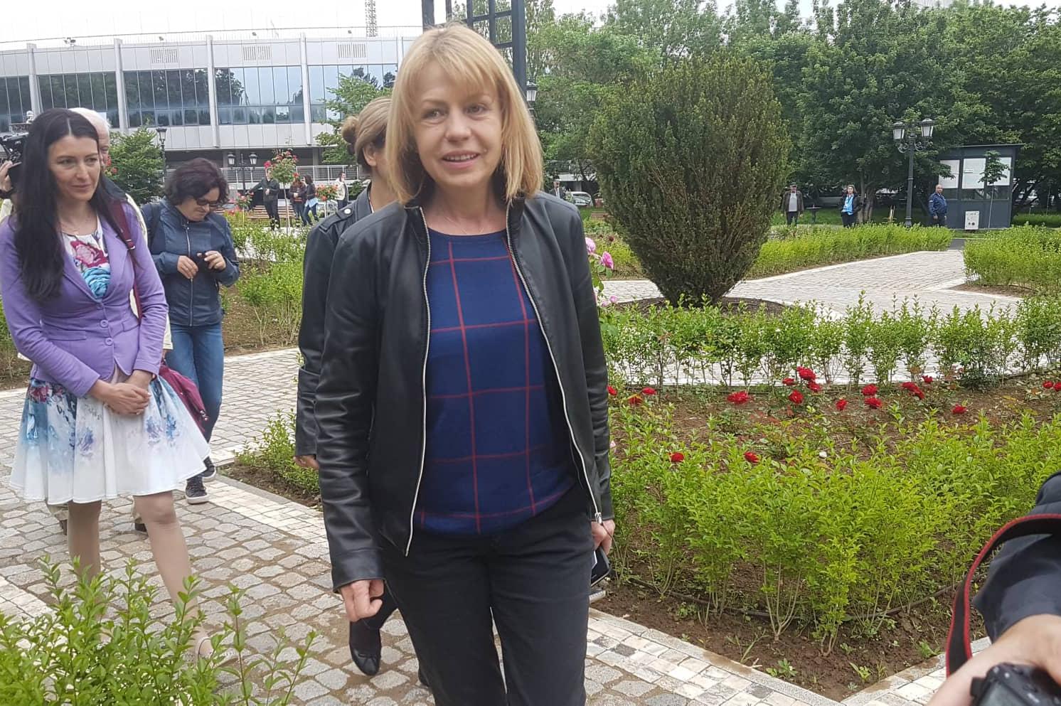 Йорданка Фандъкова в Борисовата градина