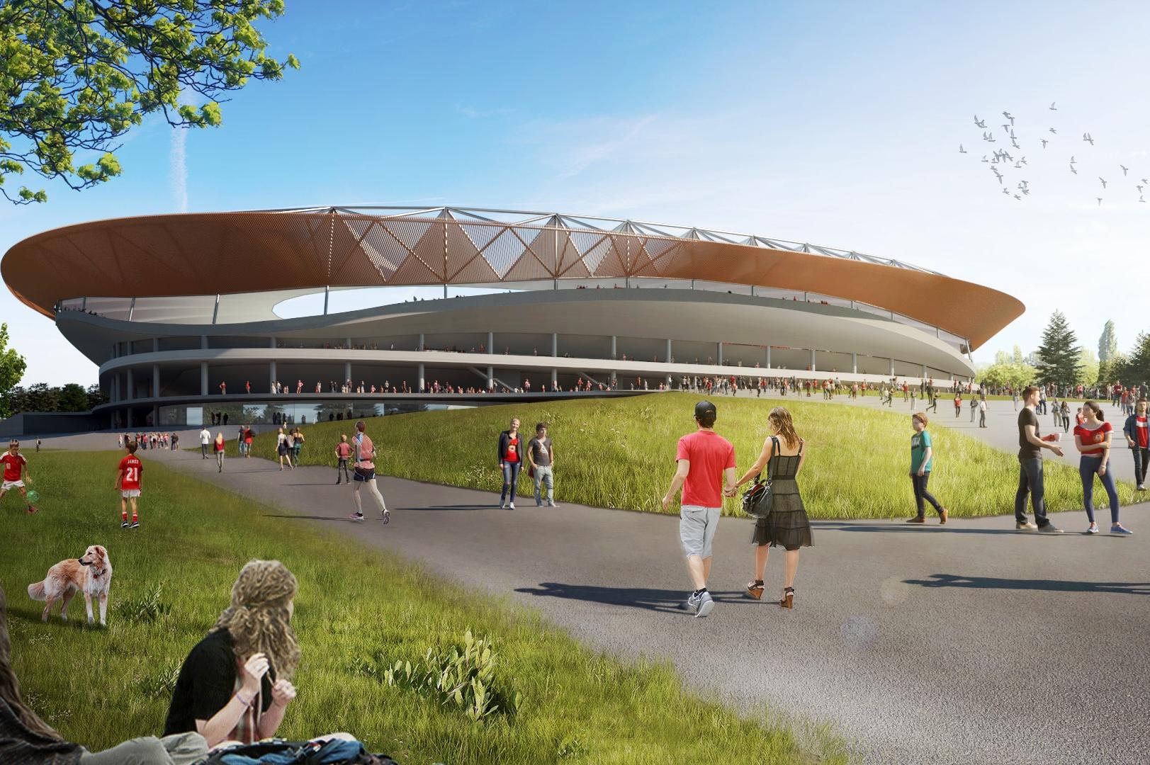 Проект за стадион на ЦСКА в Борисовата градина