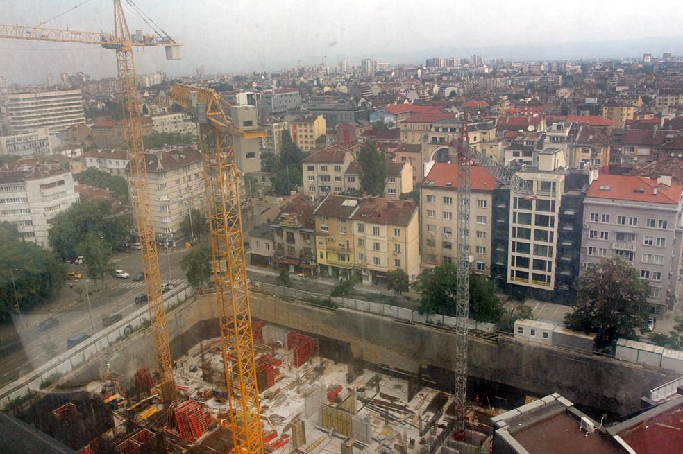 Заети в строителството в София