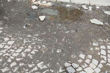 Граждани са недоволни от измиването на ул. Ладога в Красно село