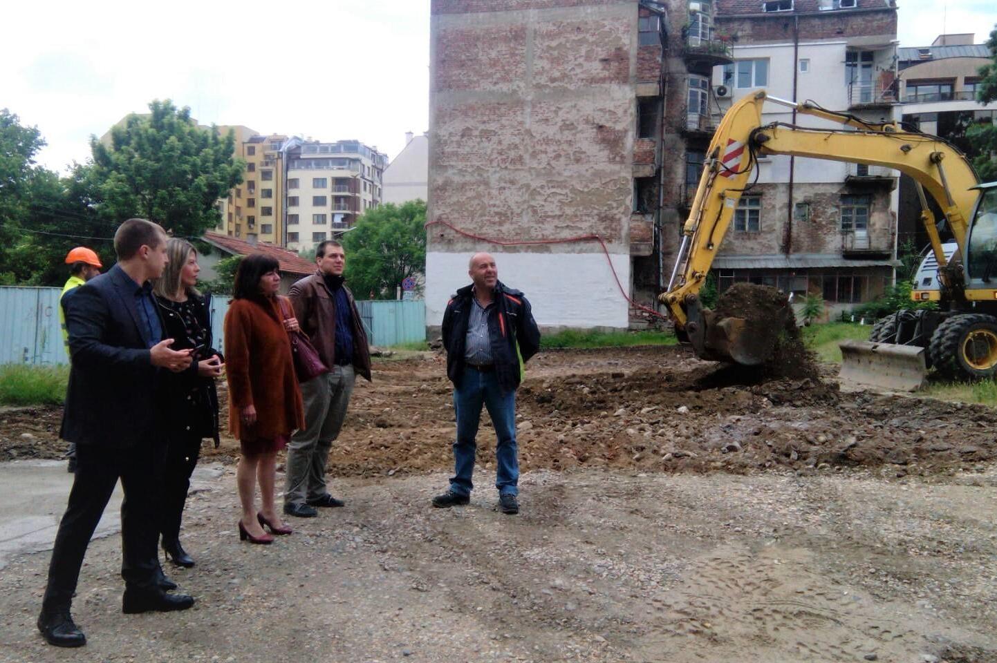 Столична община започна строежа на 5-етажна жилищна сграда във Възраждане