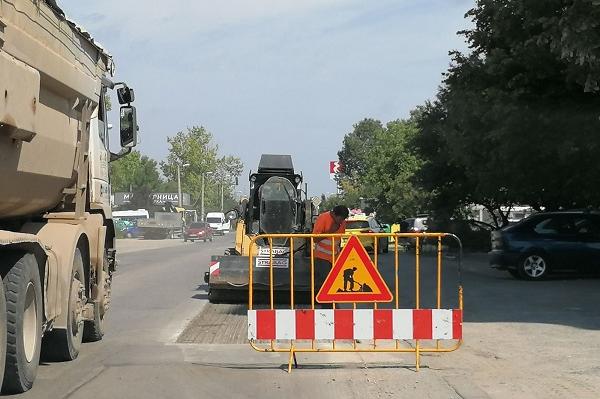 Ремонтират основни улици в "Искър" заради пътни нередности
