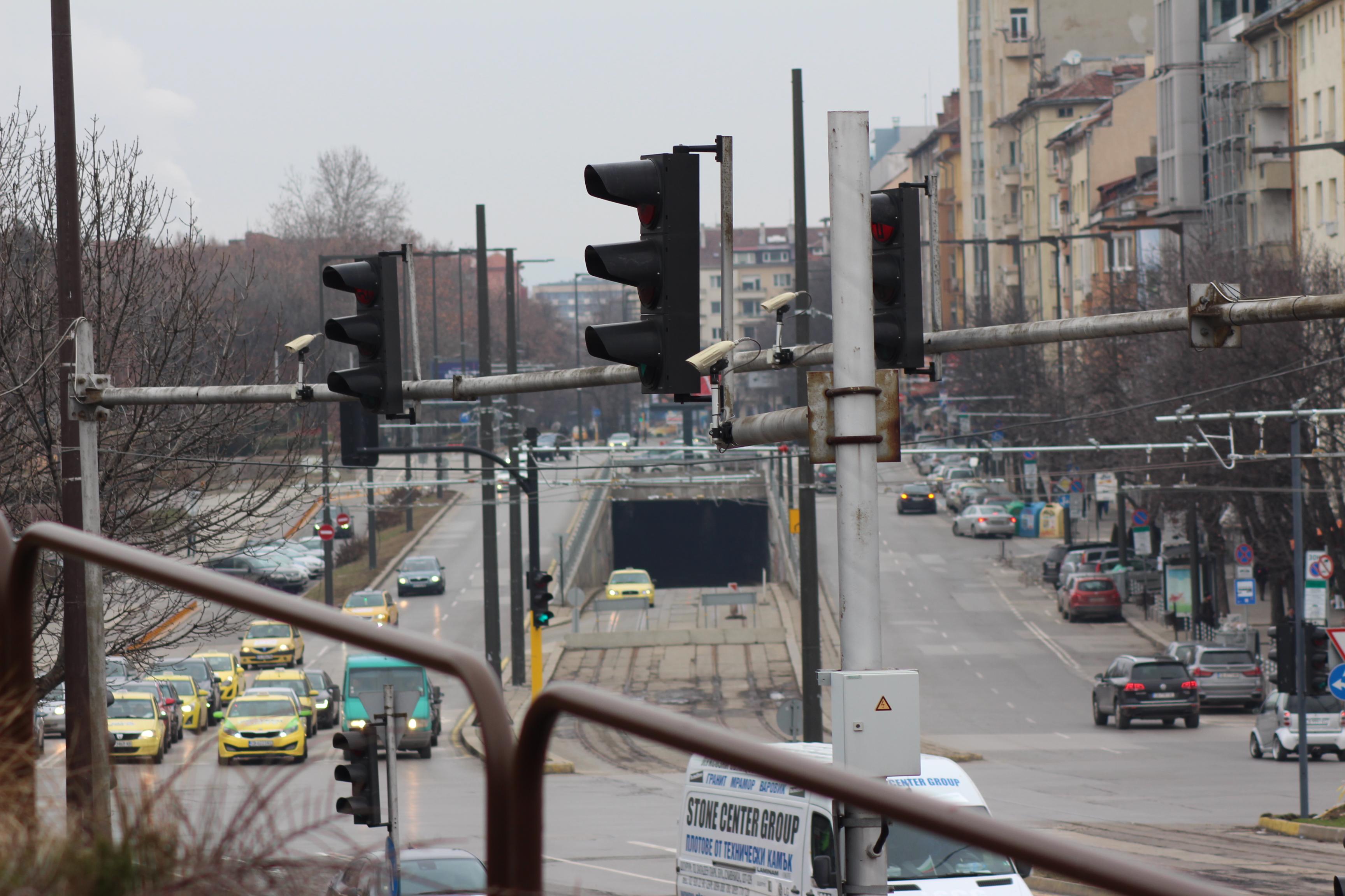 Започва чистене на пътни знаци и светофари от растителност в София