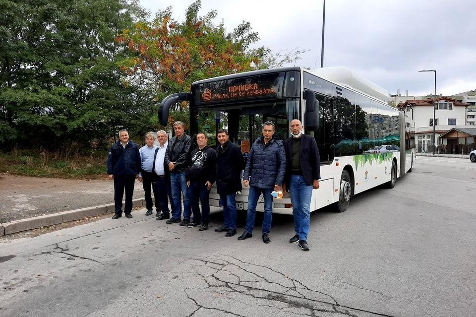 Нова информационна система и табла за автобусите "МАН" в градския транспорт