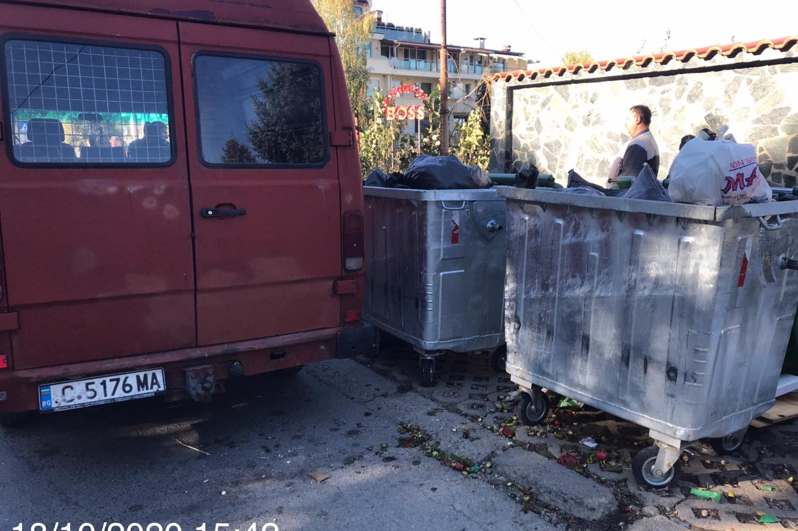 Столичанин отнесе акт в Драгалевци, хвърлял строителни отпадъци от буса си