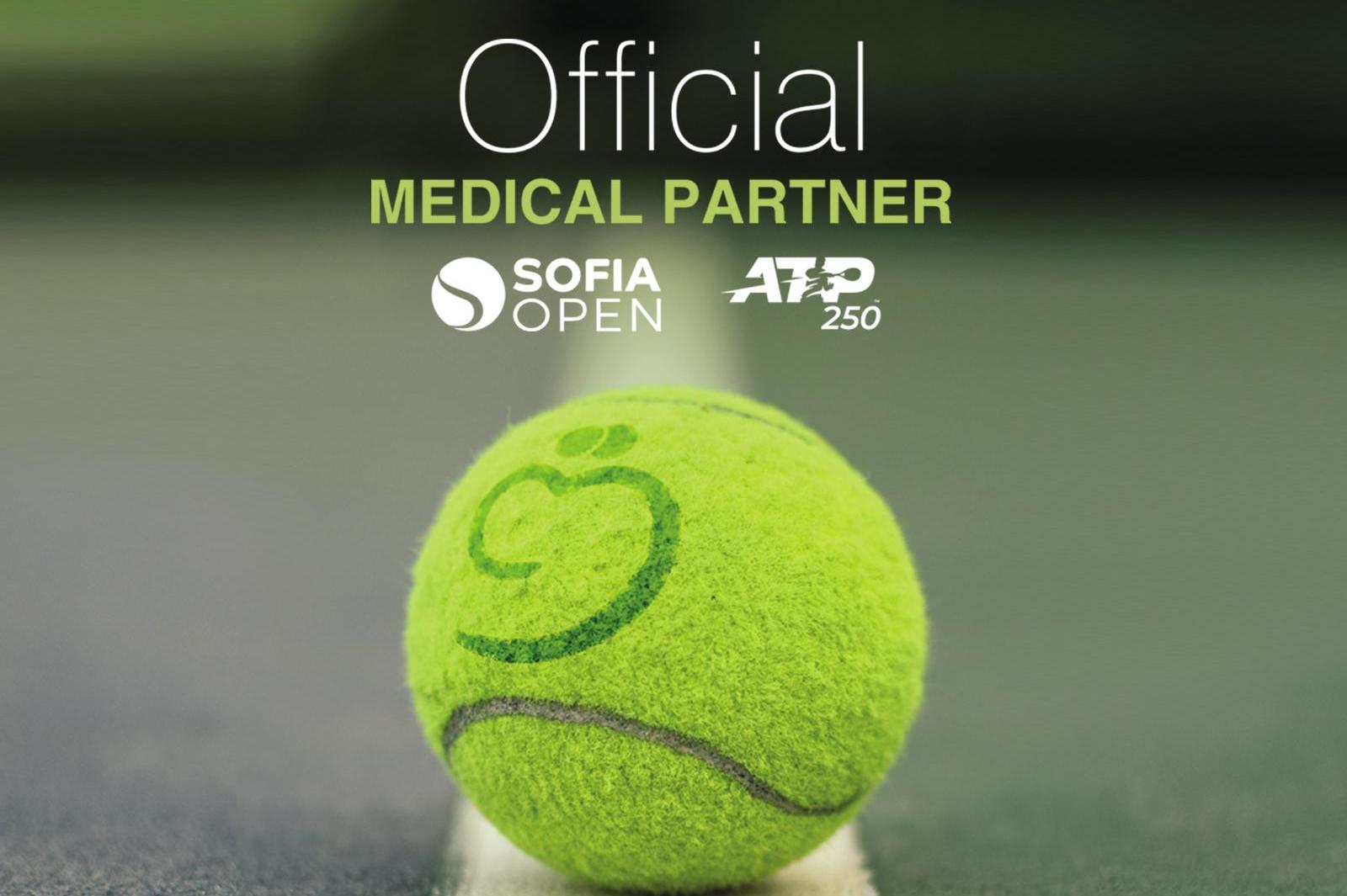 Екипи на "Софиямед" ще се грижат за тенисистите на Sofia Open 2020
