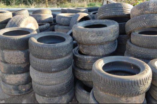 Събират стари автомобилни гуми в Мировяне