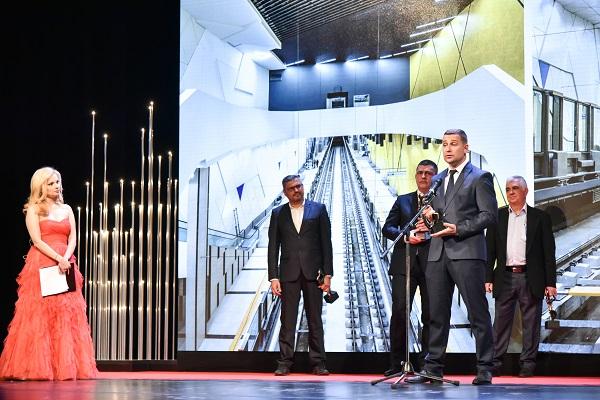 Третият лъч на метрото донесе награда на Столична община и "Метрополитен"