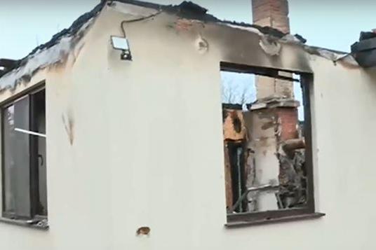 В Богьовци пожар изпепели до основи къщата на бежанци от Ирак (СНИМКИ)