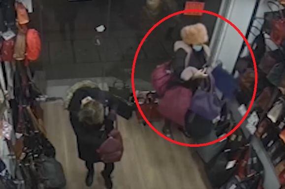 Столичанка краде дамски чанти (СНИМКИ)