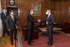 Министър Терзийски се срещна с посланика на Катар у нас (СНИМКИ)