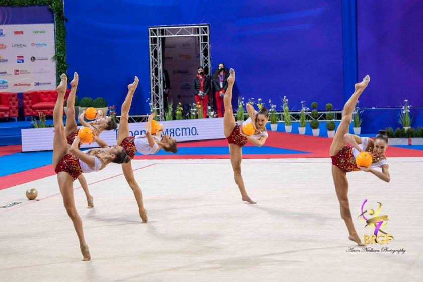 Злато за Ансамбъла ни по художествена гимнастика в София