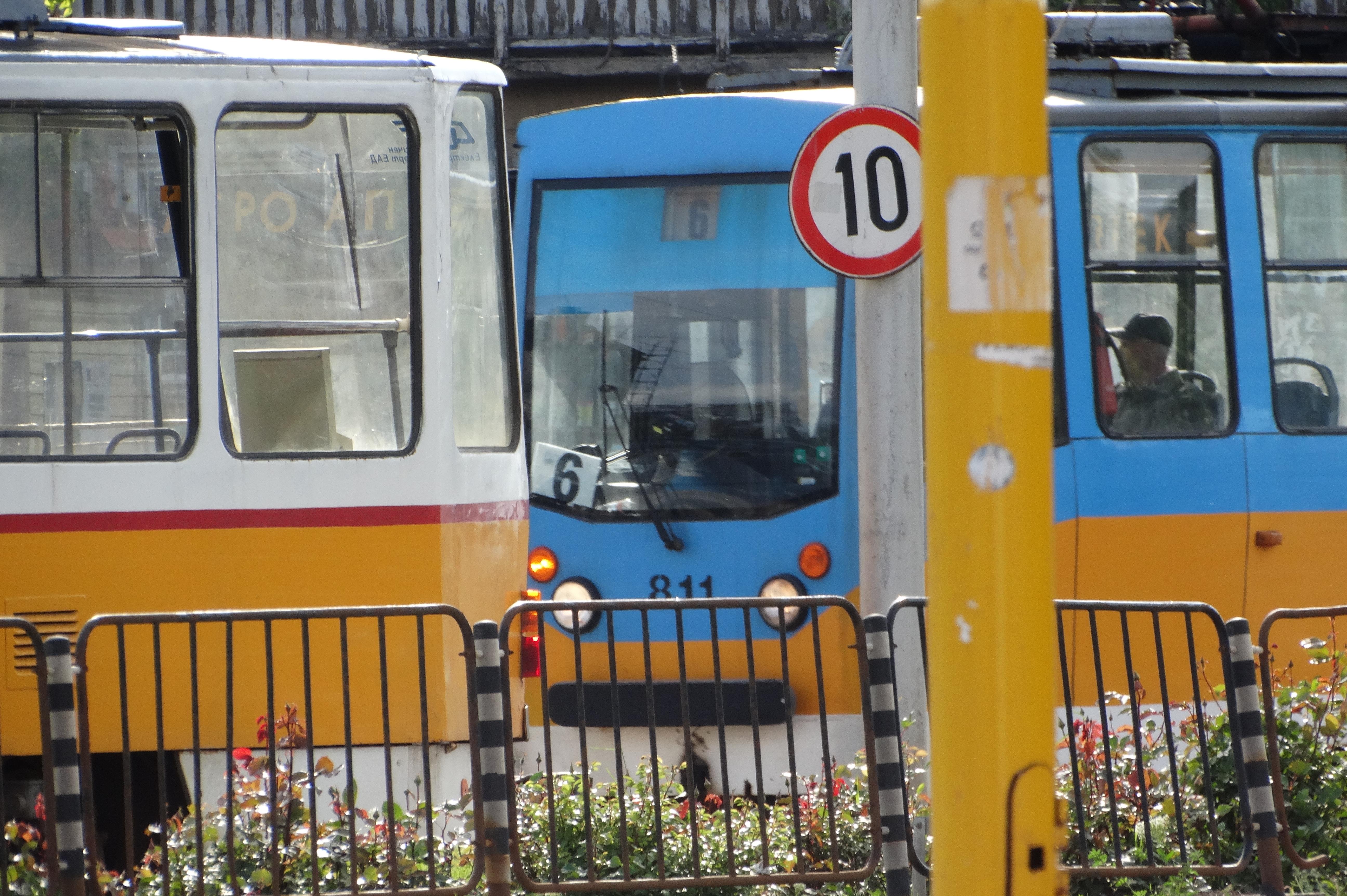 За почивните дни: Променят маршрута на трамвай 6 заради ремонт на релсите