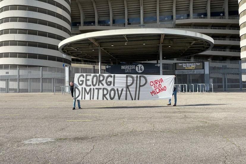 Левскари и италианци отдадоха почит на футболиста Георги Димитров-Джеки