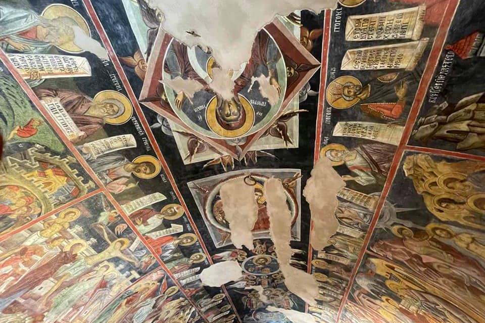 Реставрират стенописите на църквата на Дивотинския манастир