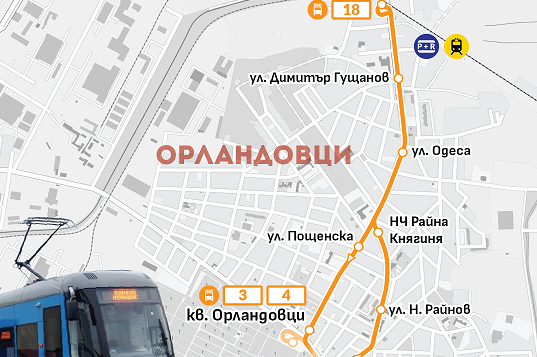 Активисти предлагат да има удължаване трасето на трамвая в "Орландовци"