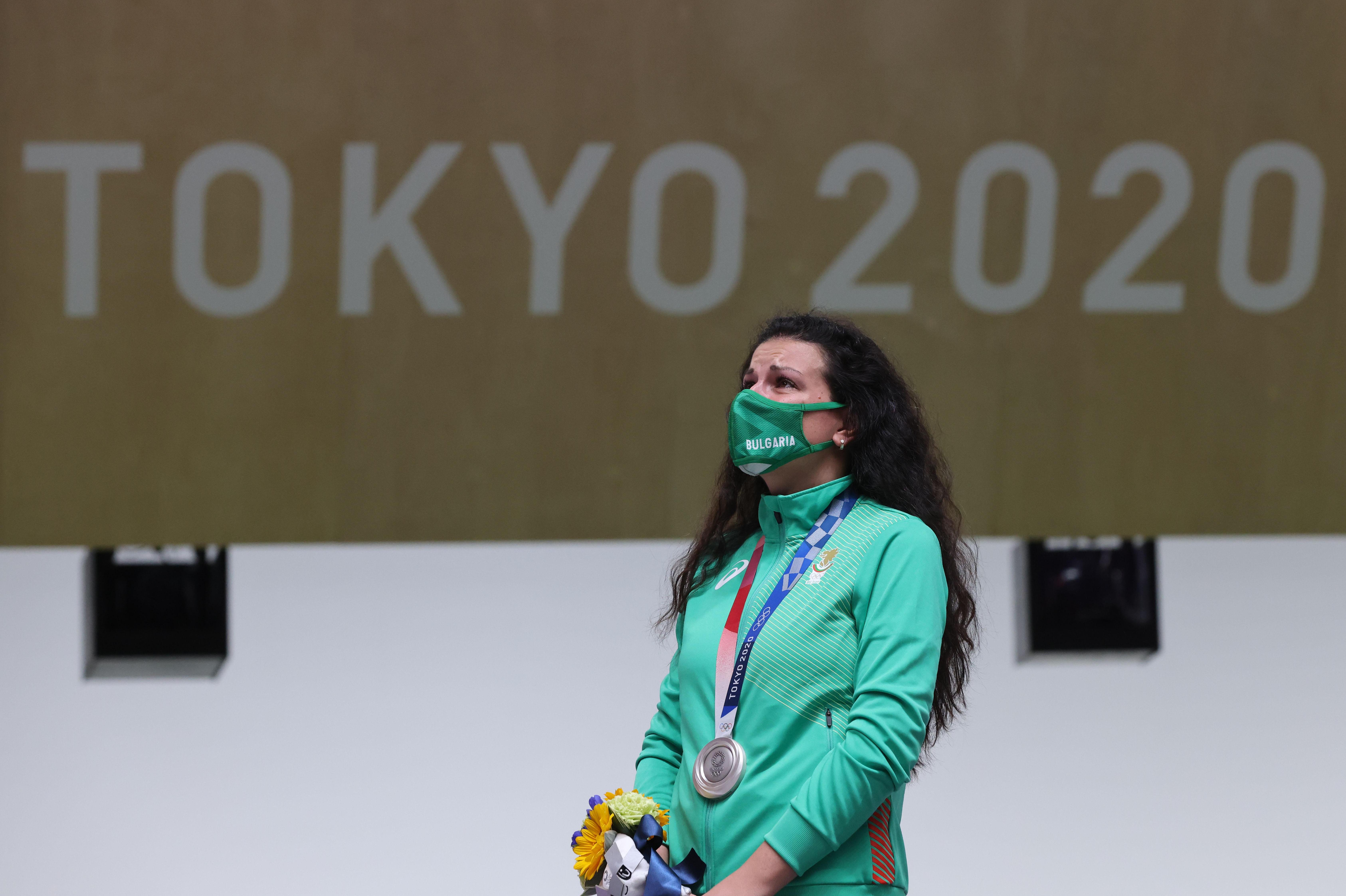 Сребърната Антоанета Костадинова в Токио: Доволна съм, Господ ми е отредил 