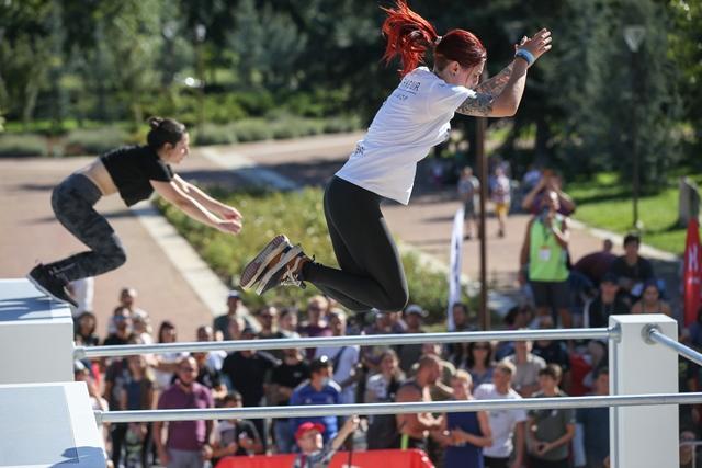 Мартин Димитров седми на свободен стил на СК по паркур в София