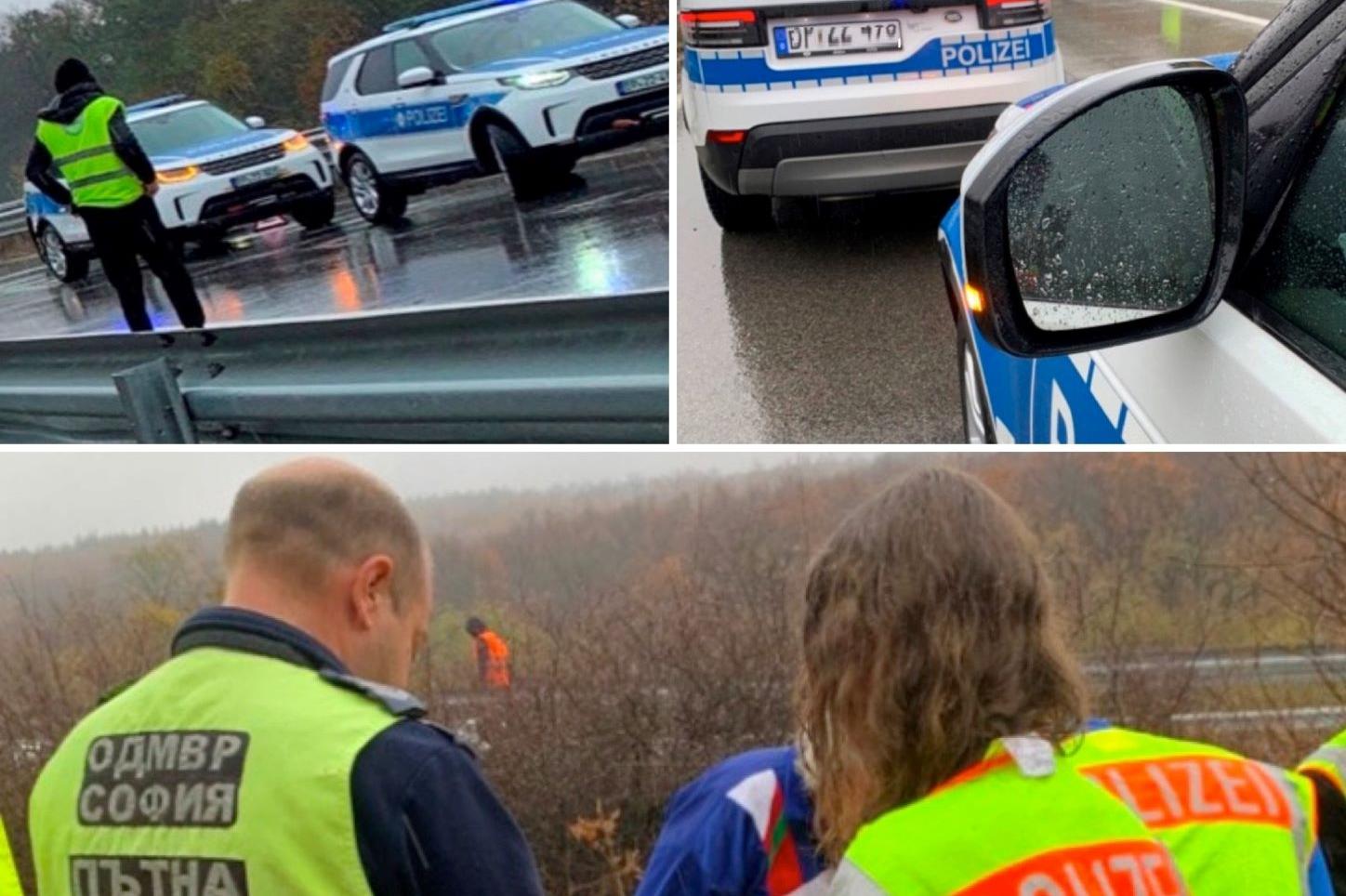 При катастрофа на "Тракия" в посока София, германски полицаи оказват първа 