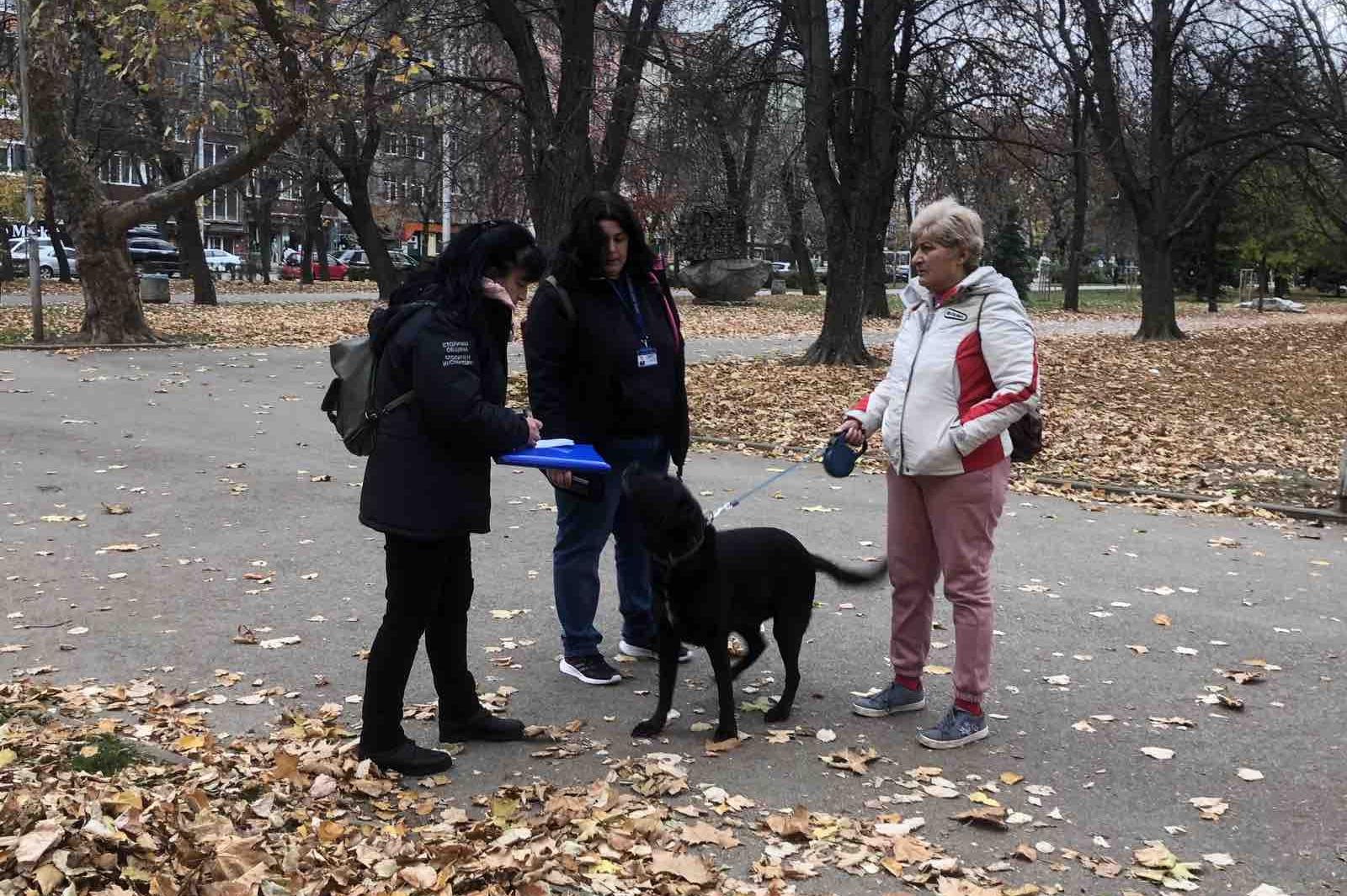 Шест санкции получиха стопани на кучета в парка "Заимов"