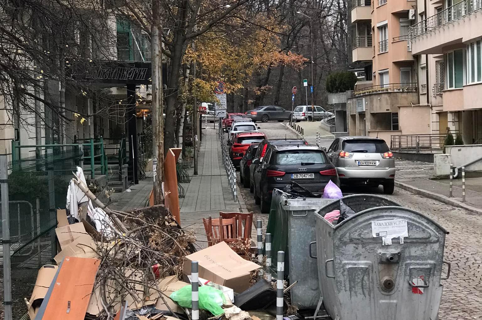 Боклуци затрупаха столичния квартал "Хладилника" (СНИМКИ)