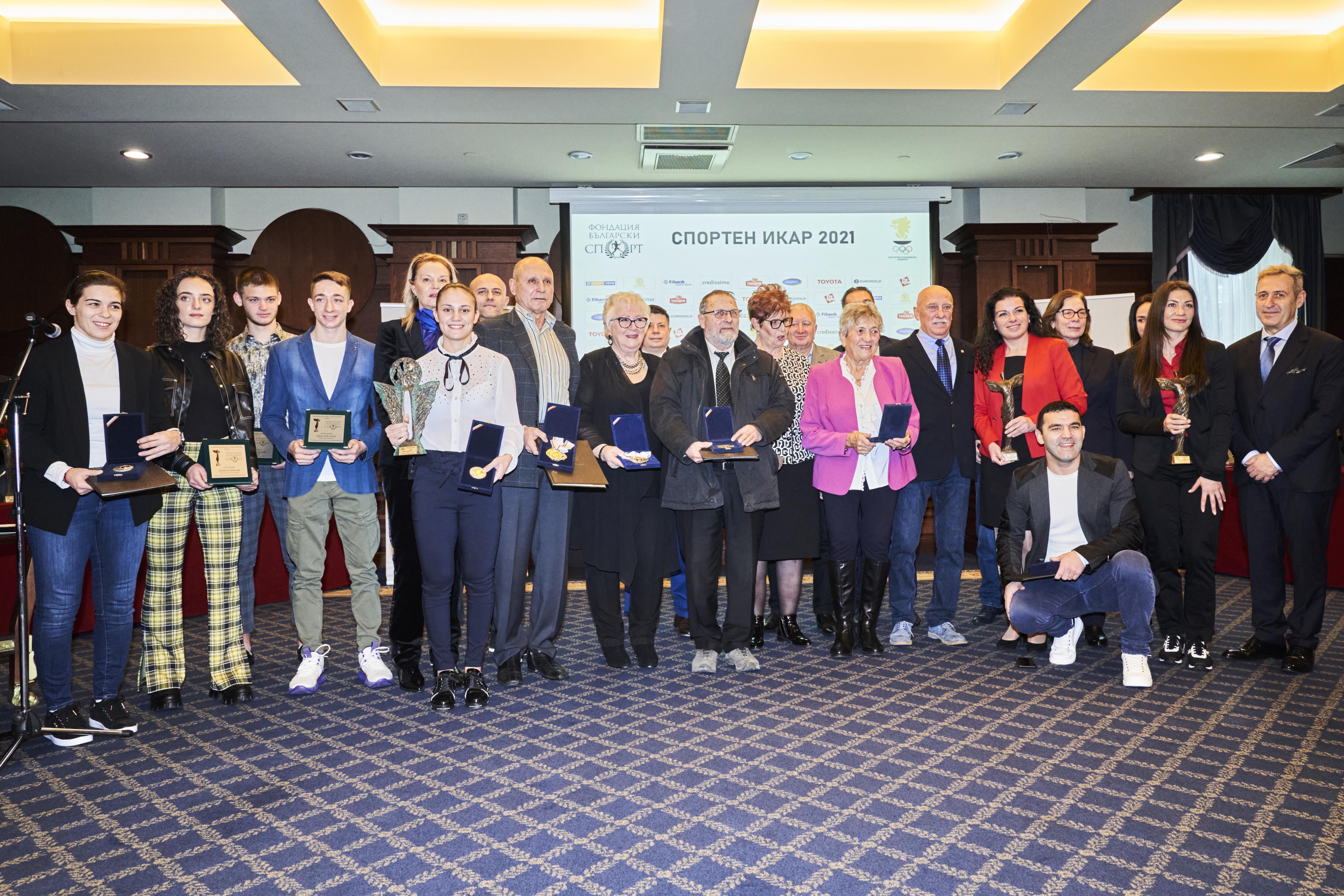 БОК връчи годишните си награди заедно със спортните Икари в София