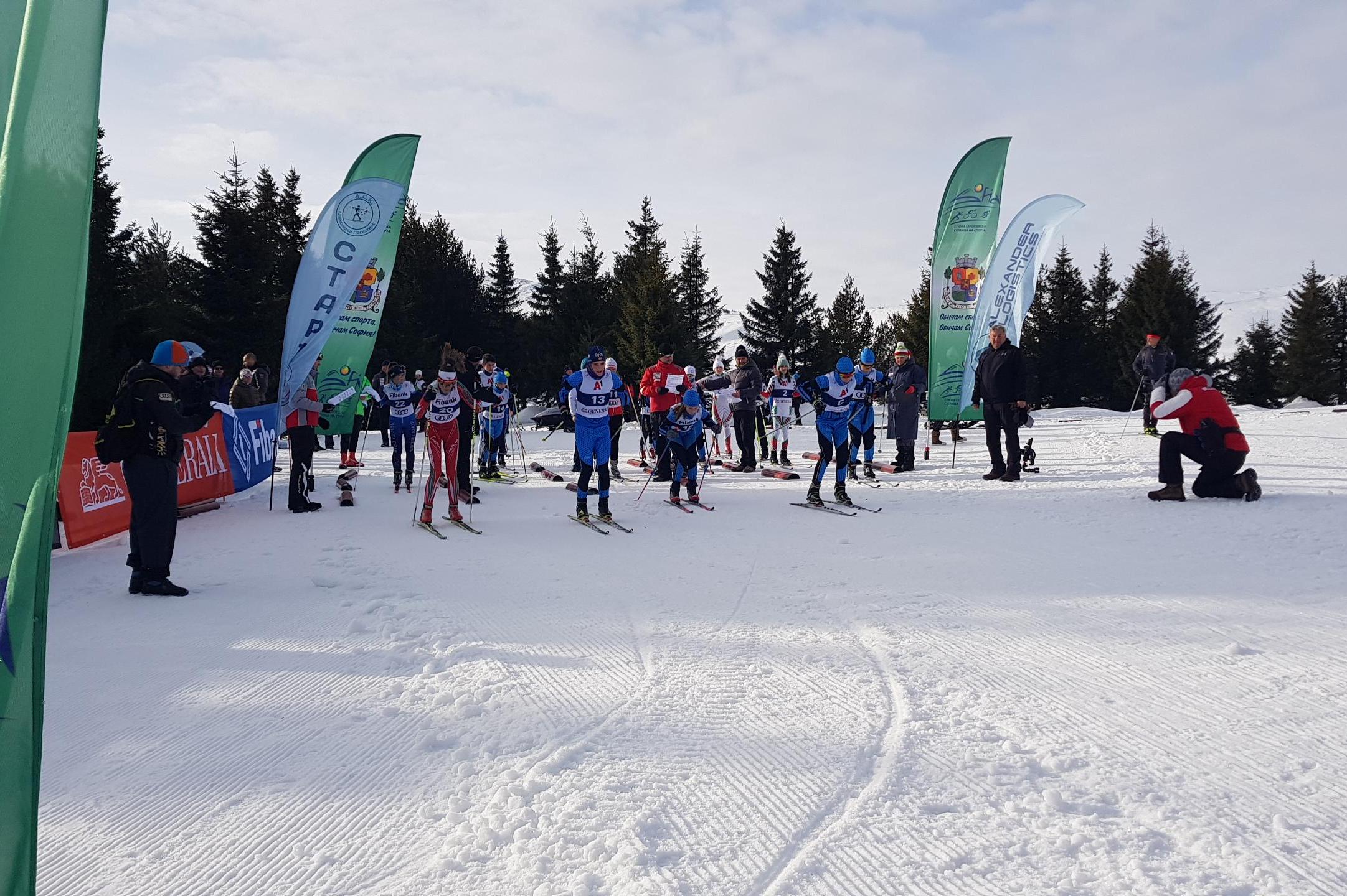 Столичното първенство: Малчов и Недялкова са най-бързите ски-бегачи
