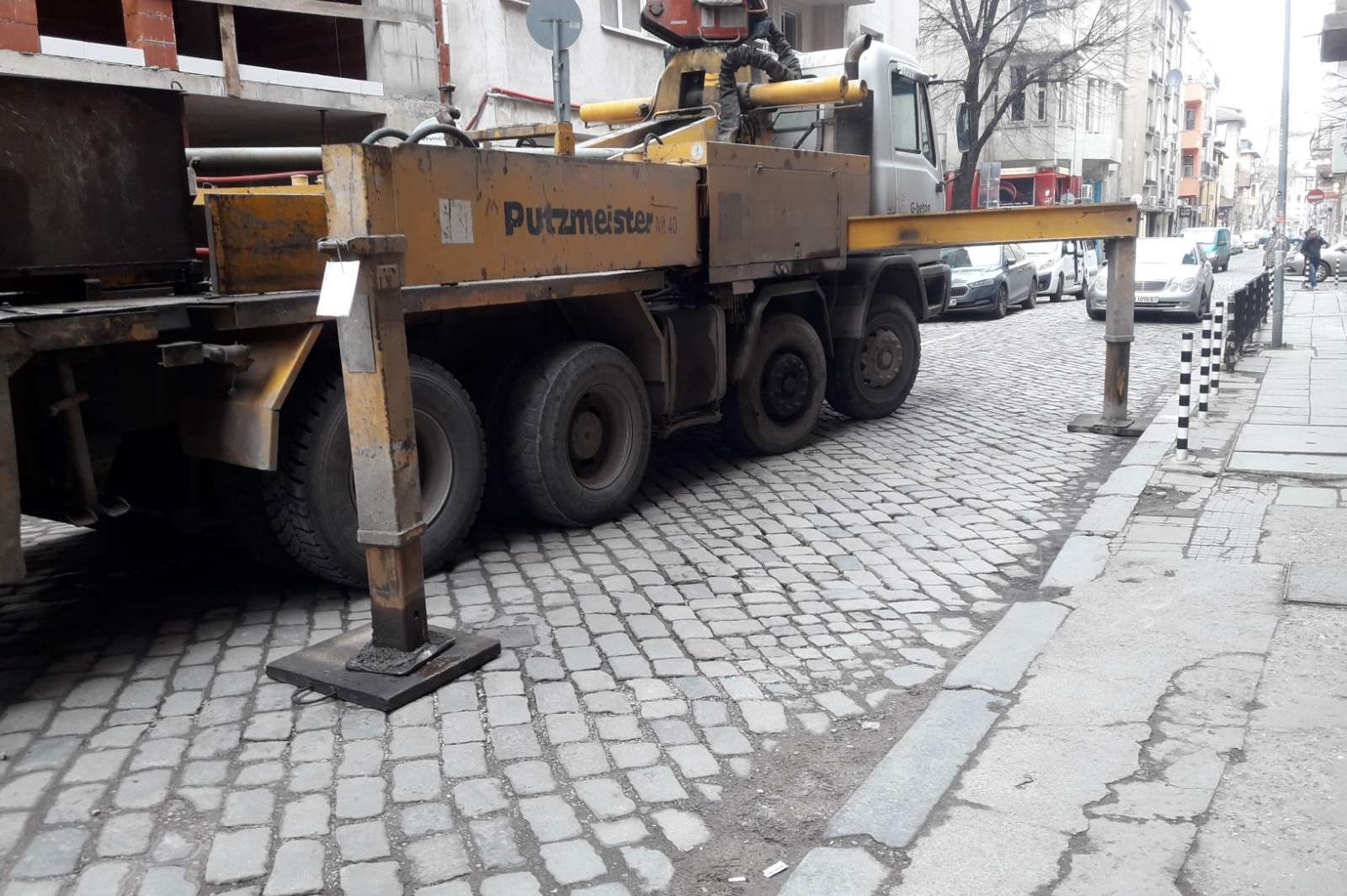 Технически ръководител получи акт за затваряне на улица "Веслец" в София