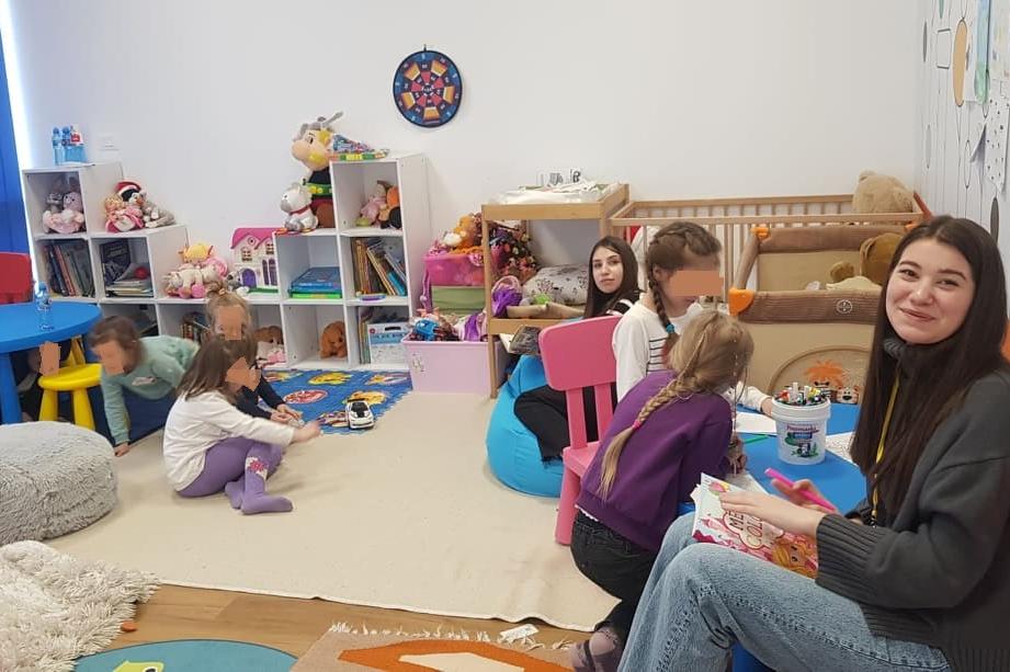 В столичния Музейко отвориха детска градина за украинските деца на бежанци