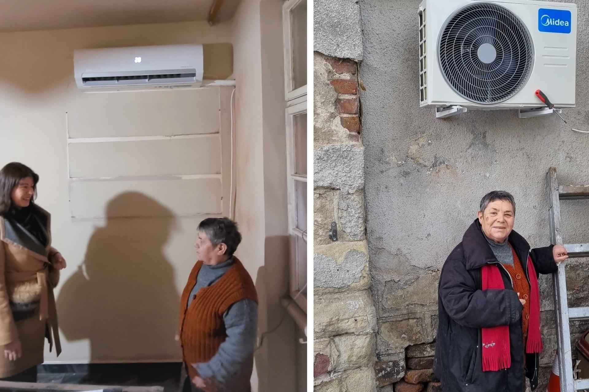 14 домакинства във „Възраждане“ смениха старите печки с климатици