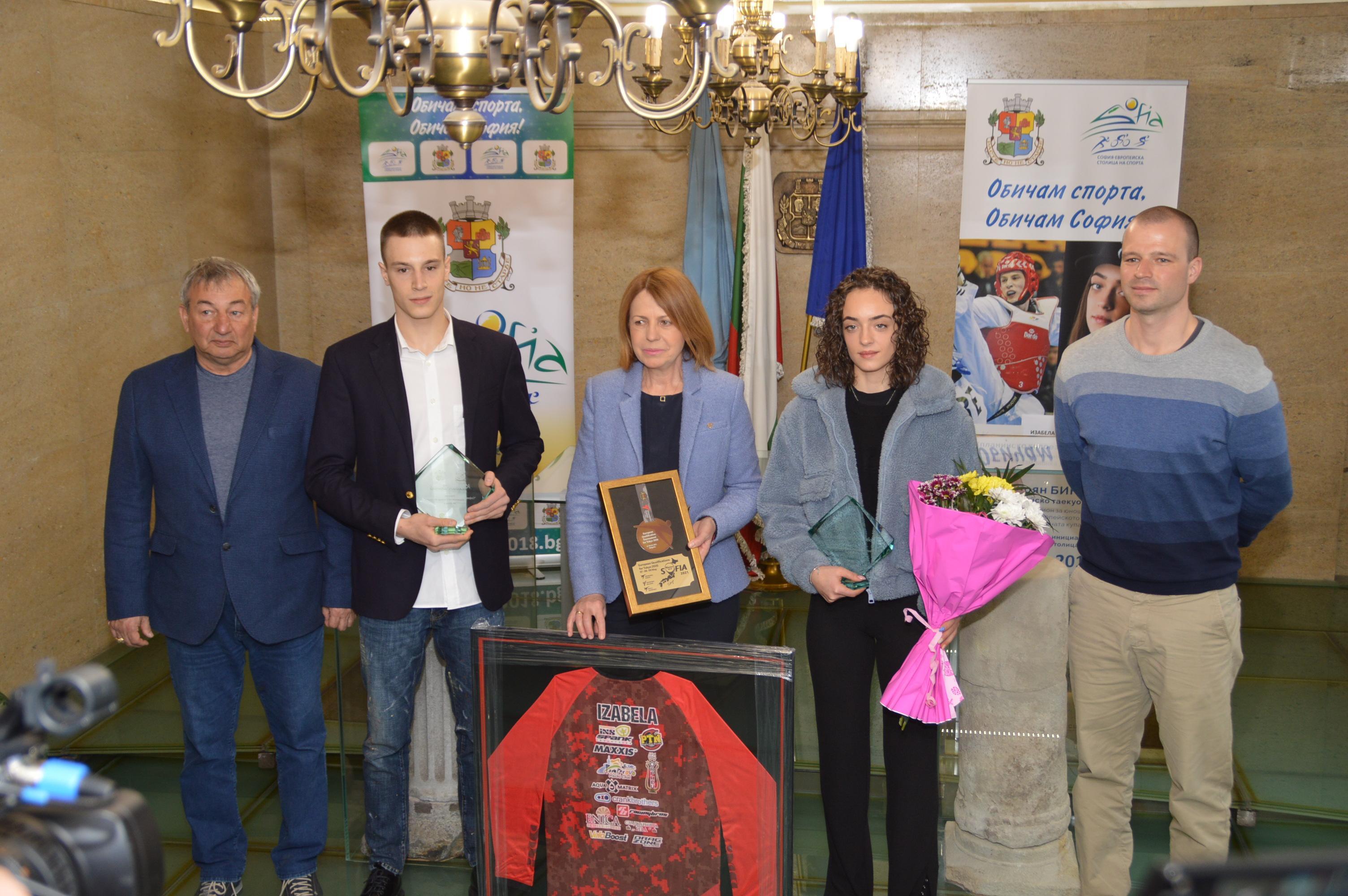 Кметът на София връчи призове за новите лица на „София – евростолица на спо