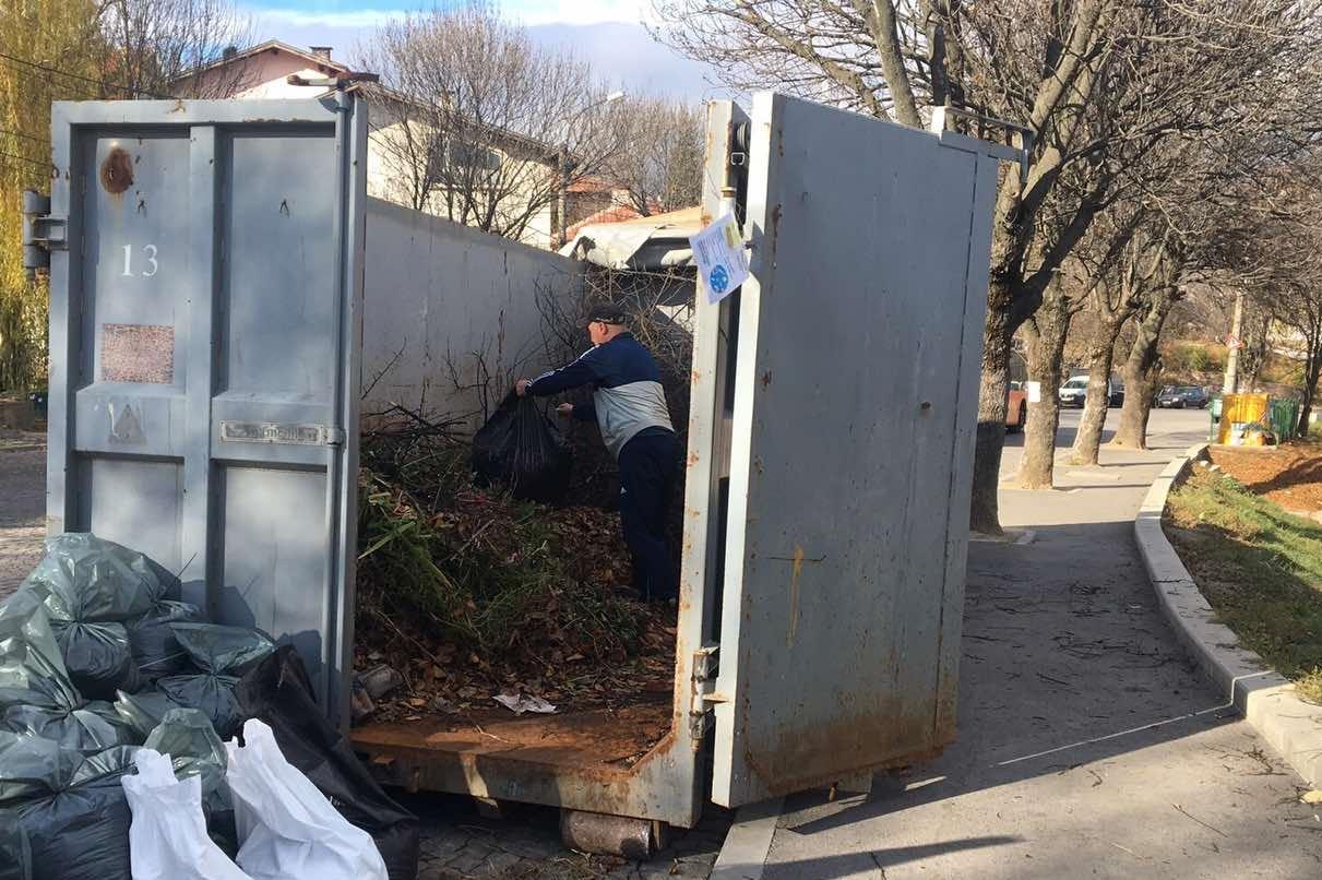 Поставят контейнери за зелени отпадъци в Младост, Панчарево и Витоша