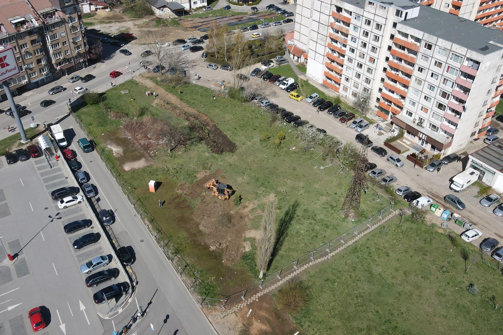Започва изграждането на нов парк в район Студентски (СНИМКИ)