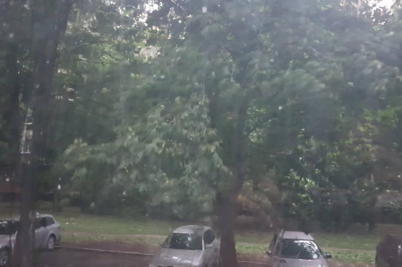 В София причерня, гръмотевици и пороен дъжд