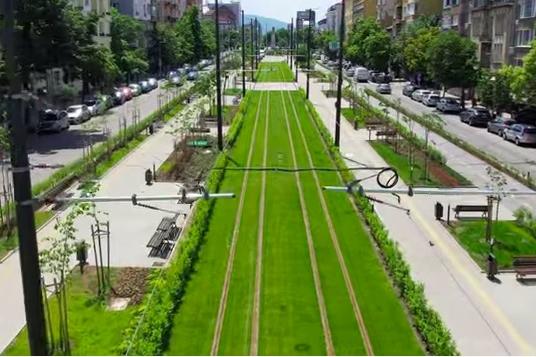Линейният парк на "Македония"  е готов, вървят изпитания на осветлението