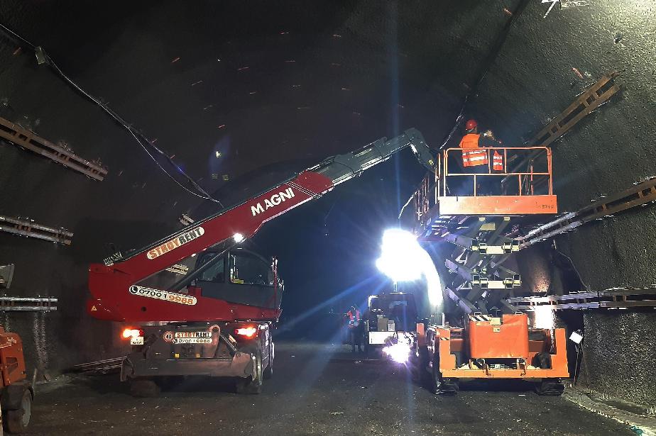 До края на септември ще е приключи ремонтът на тунел "Витиня на "Хемус"