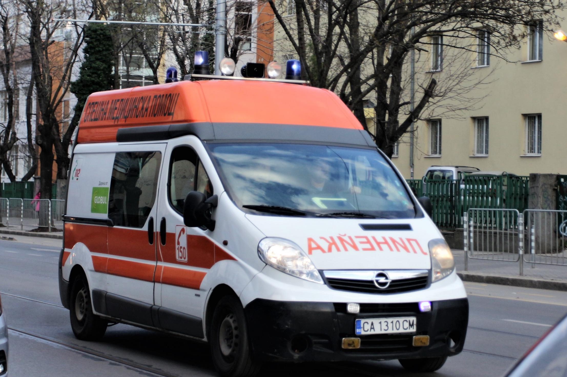 Моторист е ранен при катастрофа на "Н. Петков" в Княжево