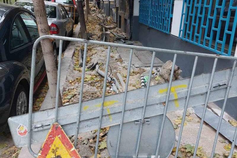 Кметът на „Средец“ откри нередност при ремонт на ул. Гладстон“