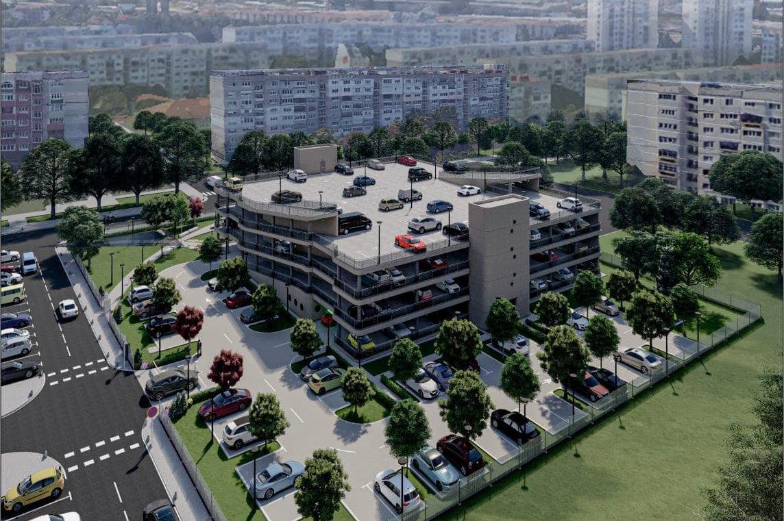 Новият паркинг на столичната ул. „Кирил Драганов“ ще е с 310 места